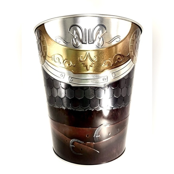 The War of the Rohirrim Popcorn Tin 130oz LOTR The Lord of the Rings Trash Can - Picture 1 of 9